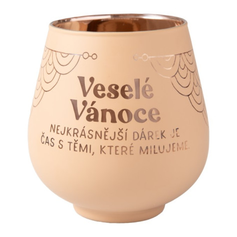 Albi Zrcadlový svícen - Veselé Vánoce ~ 1