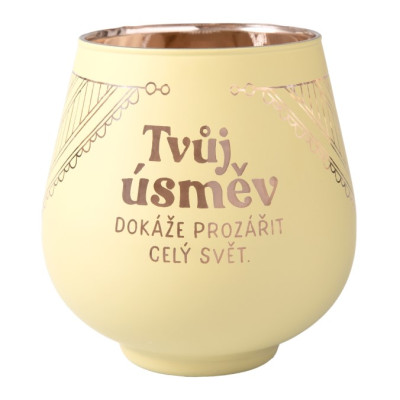 Albi Zrcadlový svícen - Tvůj úsměv