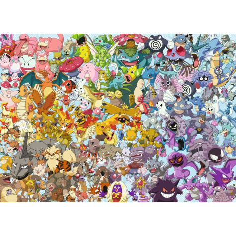 RAVENSBURGER Puzzle Challenge: Pokémon 1000 dílků ~ 2