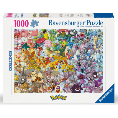 RAVENSBURGER Puzzle Challenge: Pokémon 1000 dílků