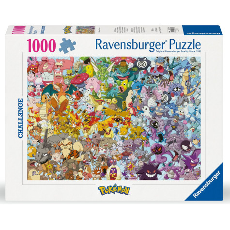 RAVENSBURGER Puzzle Challenge: Pokémon 1000 dílků ~ 1