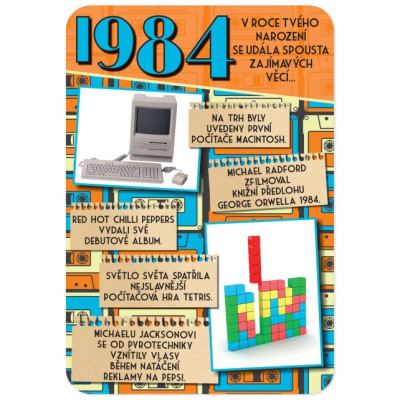 Albi Retro přání - 1984