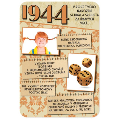 Albi Retro přání - 1944