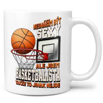 Hrnek 330 ml - Sexy basketbalista