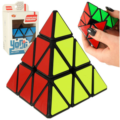 Yong Cube Rubikova kostka Pyraminx logický hlavolam 9,7cm