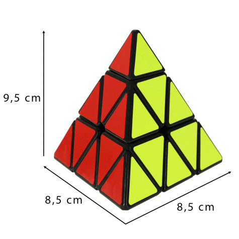 Yong Cube Rubikova kostka Pyraminx logický hlavolam 9,7cm ~ 6