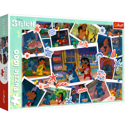 TREFL Puzzle Lilo&Stitch: Sladké vzpomínky 1000 dílků