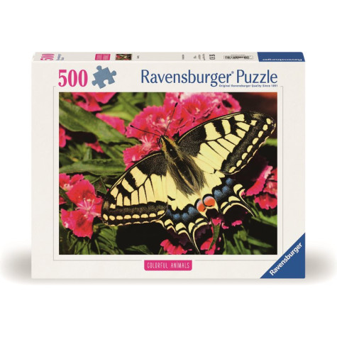 RAVENSBURGER Puzzle Krásný motýlek 500 dílků ~ 1