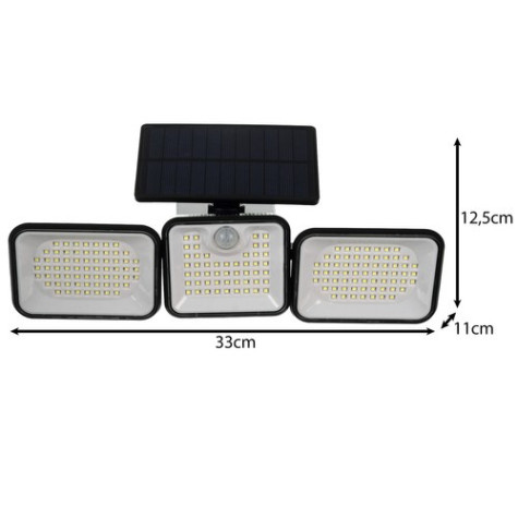 Solární lampa 180 LED Izoxis 24889 ~ 8