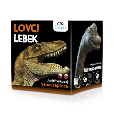 Albi Science Lovci lebek - Velociraptor