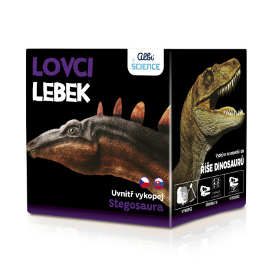 Albi Science Lovci lebek - Stegosaurus