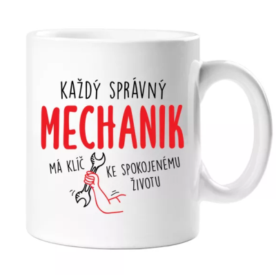 Hrnek 320 ml - Každý správný mechanik