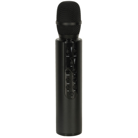 KIK Bezdrátový karaoke bluetooth mikrofon - černý ~ 2