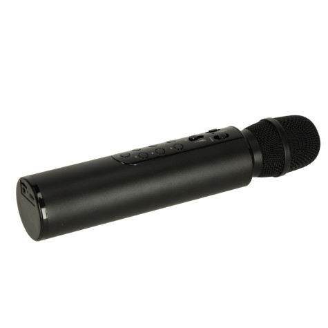 KIK Bezdrátový karaoke bluetooth mikrofon - černý ~ 3