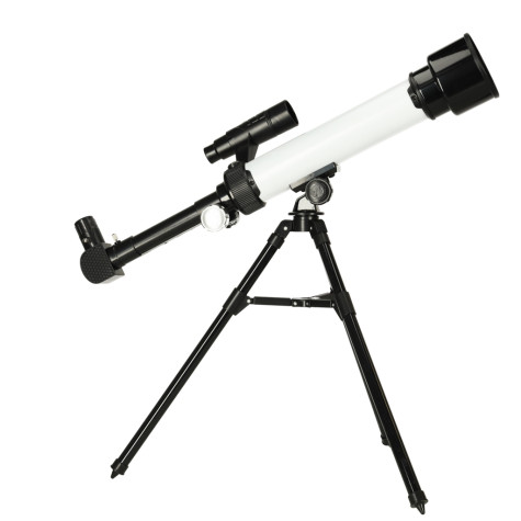 KIK Dětský astronomický teleskop 50mm - bílý ~ 2