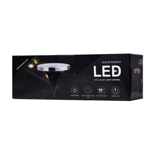 KIK Solární zahradní LED lampa 12 ks ~ 7