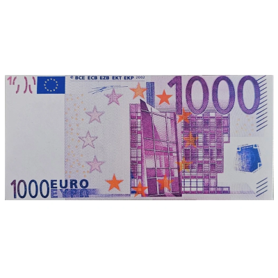 Fikar Čokoládová eurobankovka 1000 Euro 40 g