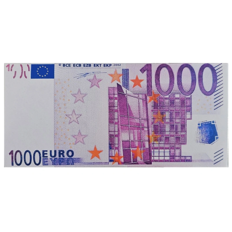 Fikar Čokoládová eurobankovka 1000 Euro 40 g ~ 1