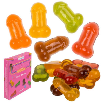 Gumové bonbóny Penis 100 g