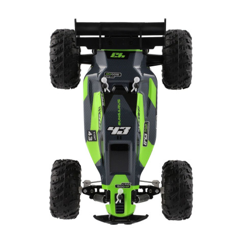 Auto RC Buggy rychlostní 2,4GHz plast 25cm na baterie zelené ~ 7