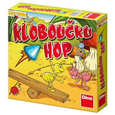 Dino Kloboučku hop dětská hra