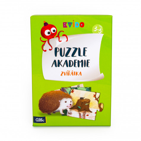 Albi Kvído - Puzzle akademie - Zvířátka ~ 2