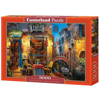 CASTORLAND Puzzle Naše místo v Benátkách 3000 dílků