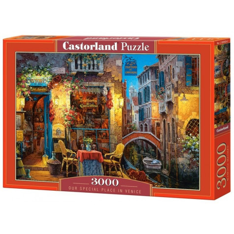 CASTORLAND Puzzle Naše místo v Benátkách 3000 dílků ~ 1