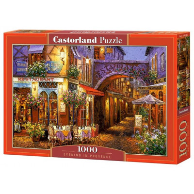 CASTORLAND Puzzle Večer v Provence 1000 dílků