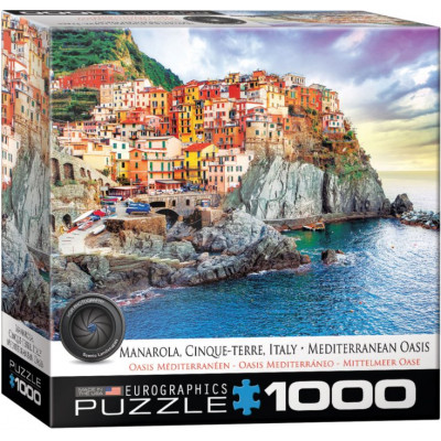 EUROGRAPHICS Puzzle Manarola, Cinque-Terre 1000 dílků