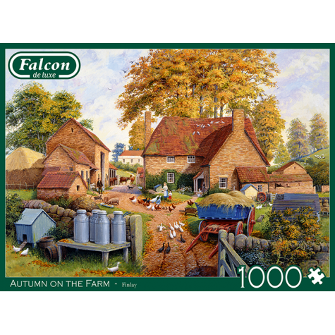 FALCON , JUMBO Puzzle Podzim na farmě 1000 dílků ~ 3