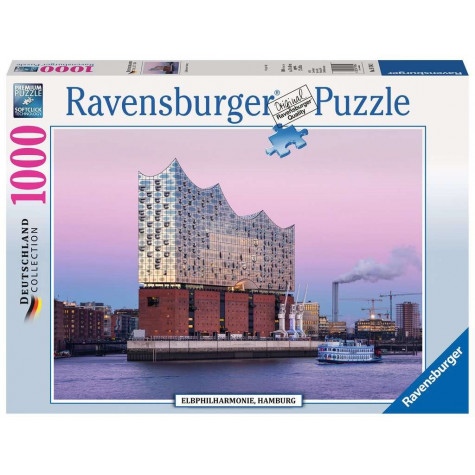 RAVENSBURGER Puzzle Labská filharmonie, Hamburk 1000 dílků ~ 1