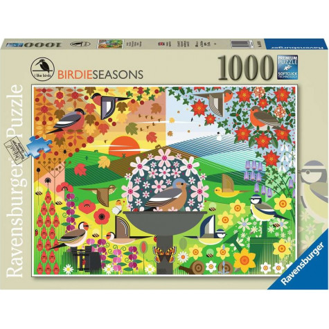 RAVENSBURGER Puzzle Mám ráda ptáčky 1000 dílků ~ 1