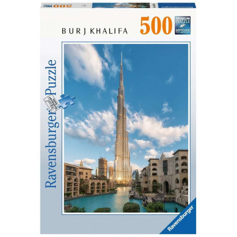 RAVENSBURGER Puzzle Burdž Chalífa, Dubaj 500 dílků ~ 1