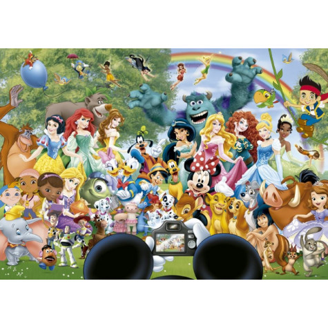 EDUCA Puzzle Úžasný svět Disney II 1000 dílků ~ 2