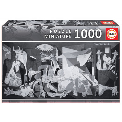 EDUCA Miniaturní puzzle Guernica, Pablo Picasso 1000 dílků