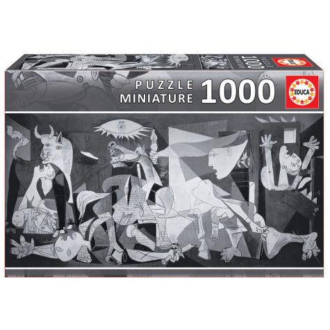 EDUCA Miniaturní puzzle Guernica, Pablo Picasso 1000 dílků ~ 1