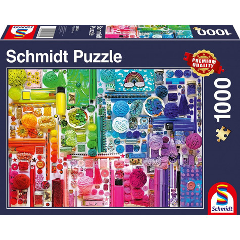 SCHMIDT Puzzle Barvy duhy 1000 dílků ~ 1