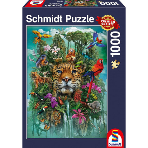 SCHMIDT Puzzle Král džungle 1000 dílků ~ 1