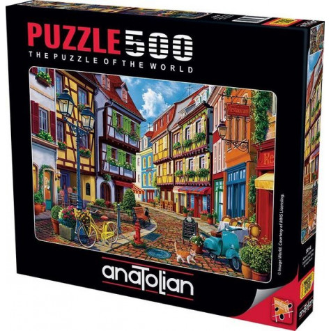 ANATOLIAN Puzzle Dlažděná ulička 500 dílků ~ 1