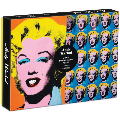 GALISON Oboustranné puzzle Andy Warhol Marylin 500 dílků ~ 1