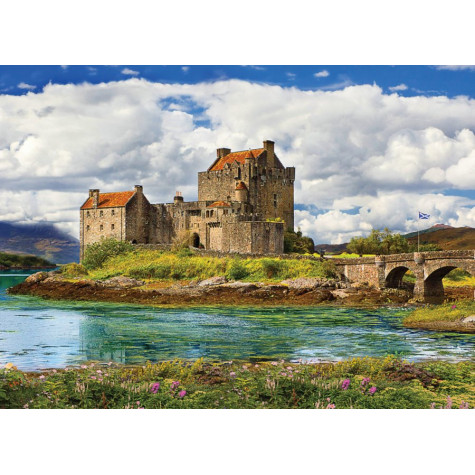 EUROGRAPHICS Puzzle Hrad Eilean Donan (HDR) 1000 dílků ~ 2