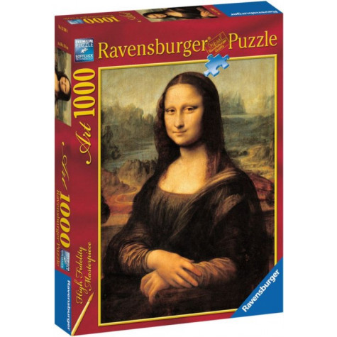 RAVENSBURGER Puzzle Mona Lisa 1000 dílků ~ 1