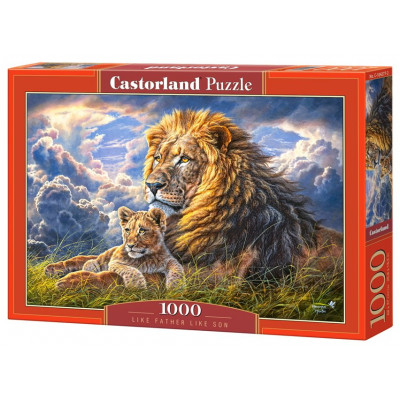 CASTORLAND Puzzle Jaký otec, takový syn 1000 dílků