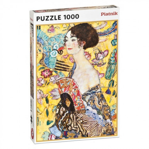 PIATNIK Puzzle Dáma s vějířem 1000 dílků ~ 1