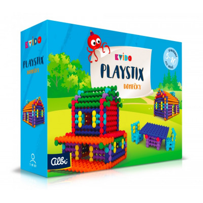 Albi Kvído - Stavebnice Playstix - domečky 150 dílků