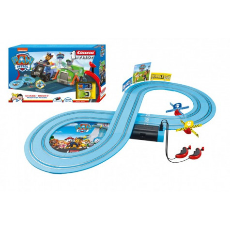 Autodráha Carrera First Paw Patrol/Tlapková Patrola 2,4m plast +2 auta ~ 1