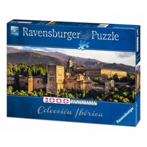 RAVENSBURGER Panoramatické puzzle Alhambra 1000 dílků ~ 1