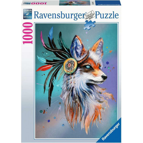 RAVENSBURGER Puzzle Boho liška 1000 dílků ~ 1