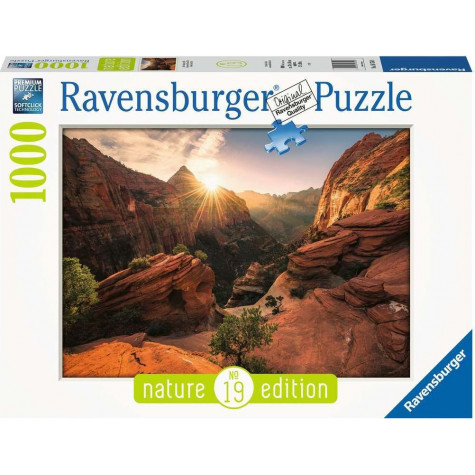 RAVENSBURGER Puzzle Kaňon Zion 1000 dílků ~ 1